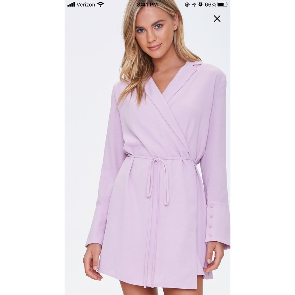 NWT mini wrap dress